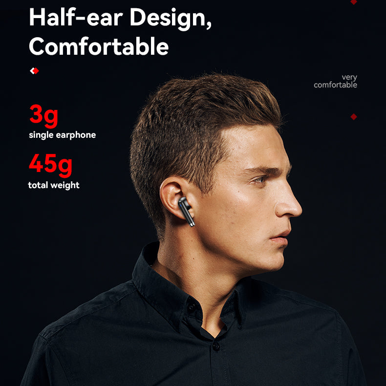 Yesido TWS22 Bluetooth 5.3 LED Digital Display TWS Wireless Bluetooth Earphone (Black)