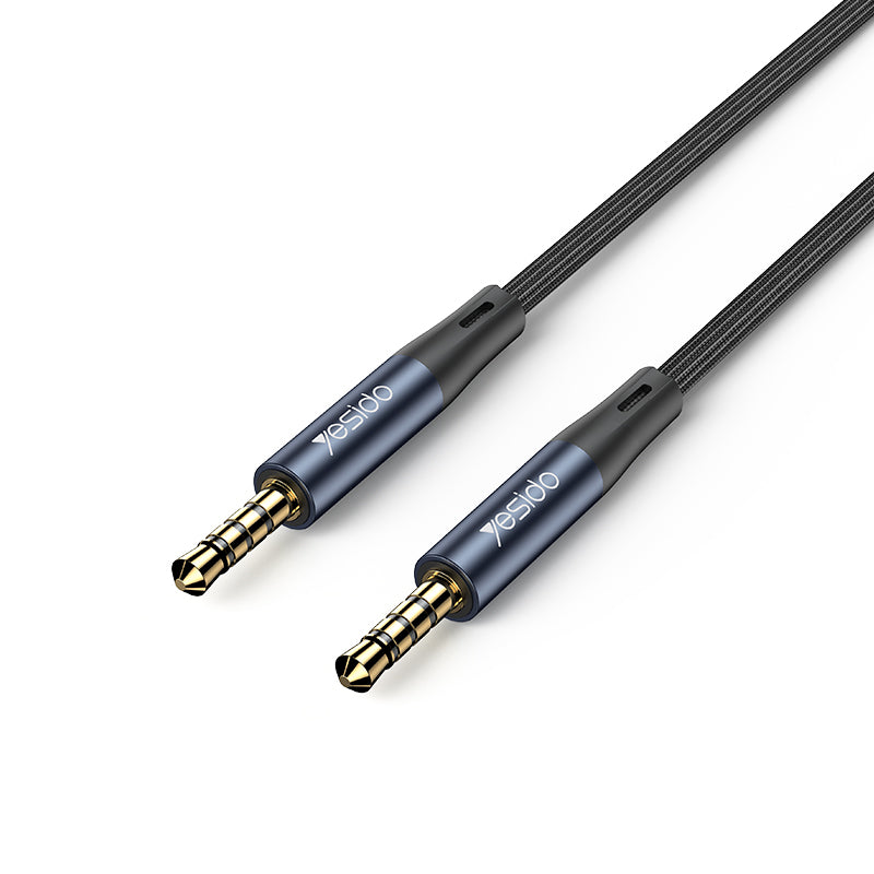 YESIDO Premium Aluminum 3.5MM AUX Cable - HD Audio & Calls-YAU43