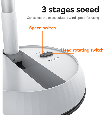 YESIDO YF11 Premium Rechargable Folding  Portable Fan