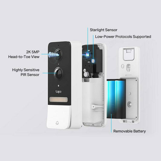 TP-Link TAPO D230S1 TAPO Smart Battery Video Doorbell