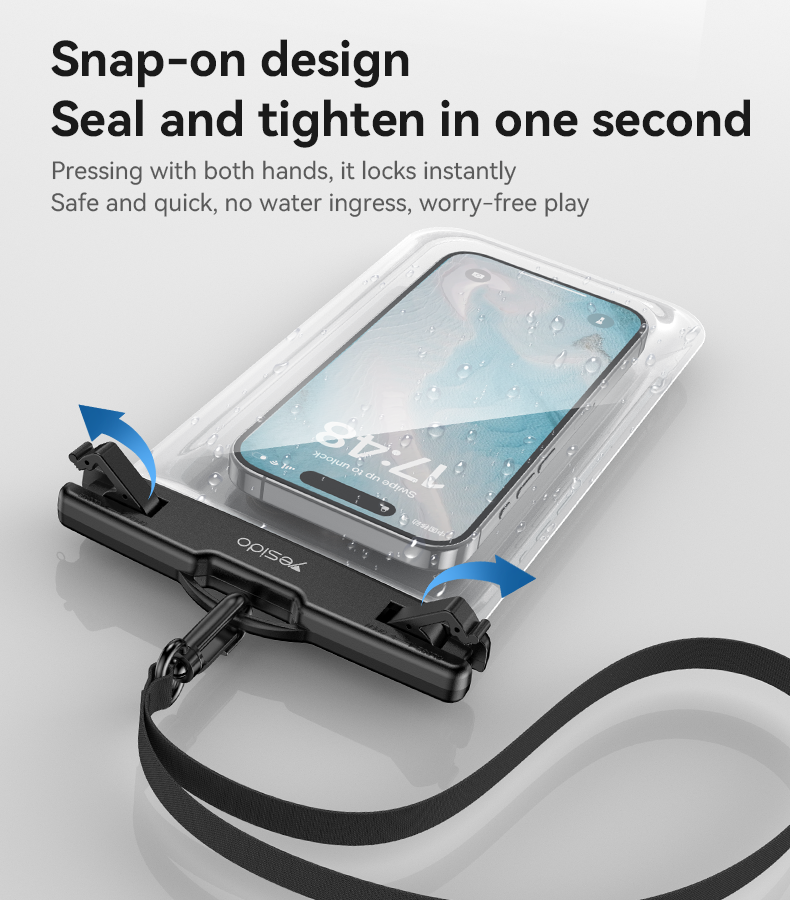 Yesido WB49 Waterproof Phone Bag, Touchscreen Safe