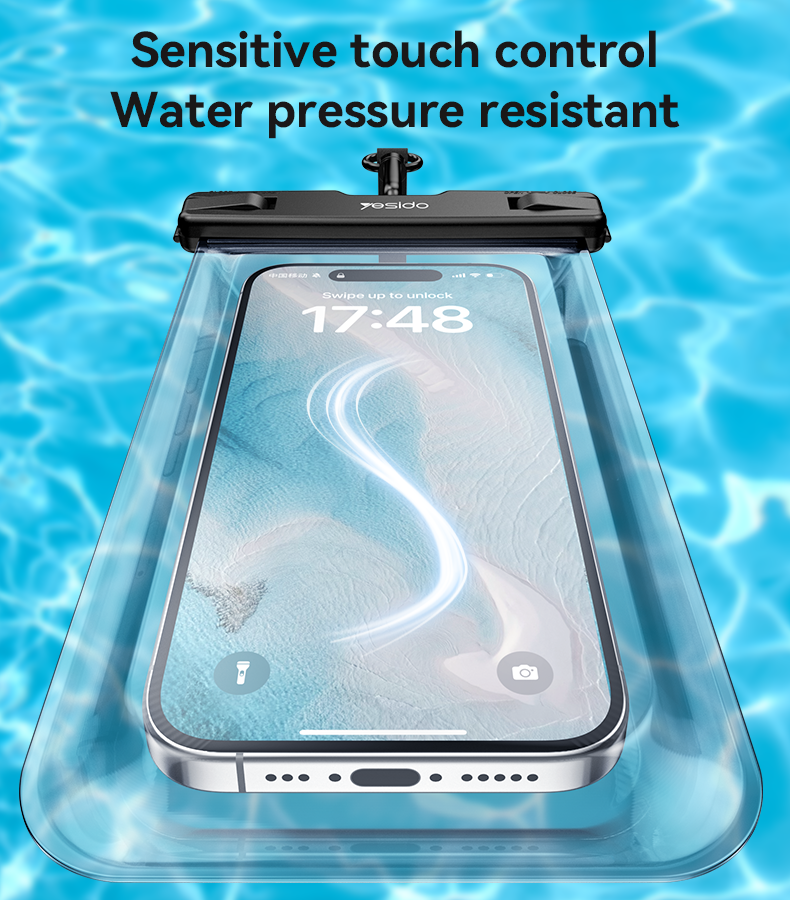 Yesido WB49 Waterproof Phone Bag, Touchscreen Safe