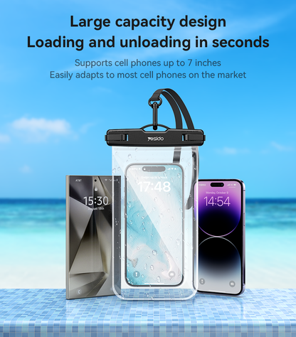 Yesido WB49 Waterproof Phone Bag, Touchscreen Safe