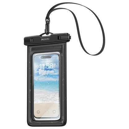 YESIDO WATERPROOF PHONE BAG BLACK WB50