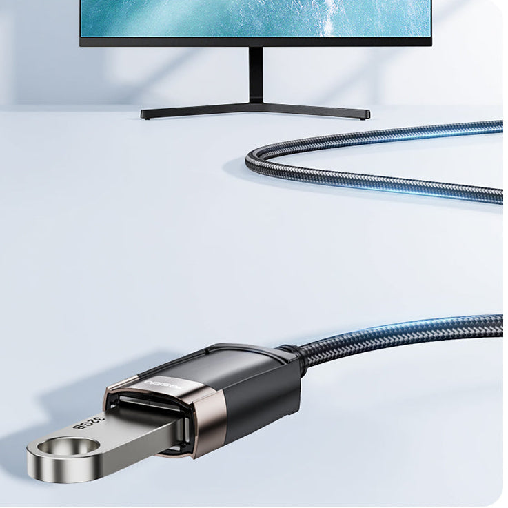 YESIDO GS26USB 2.0 Extension Cable - Aluminum Alloy, High-Speed - 1.5m