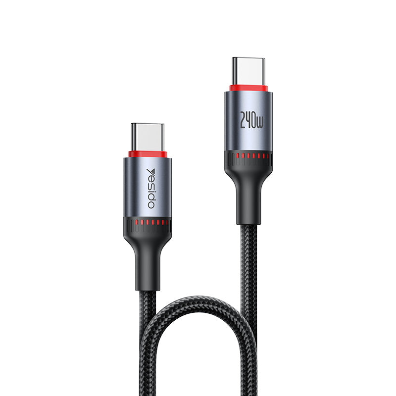 Yesido CA186 240W Type-C to Type-C Fast Charging Cable - 2M