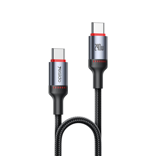 Yesido CA186 240W Type-C to Type-C Fast Charging Cable - 2M