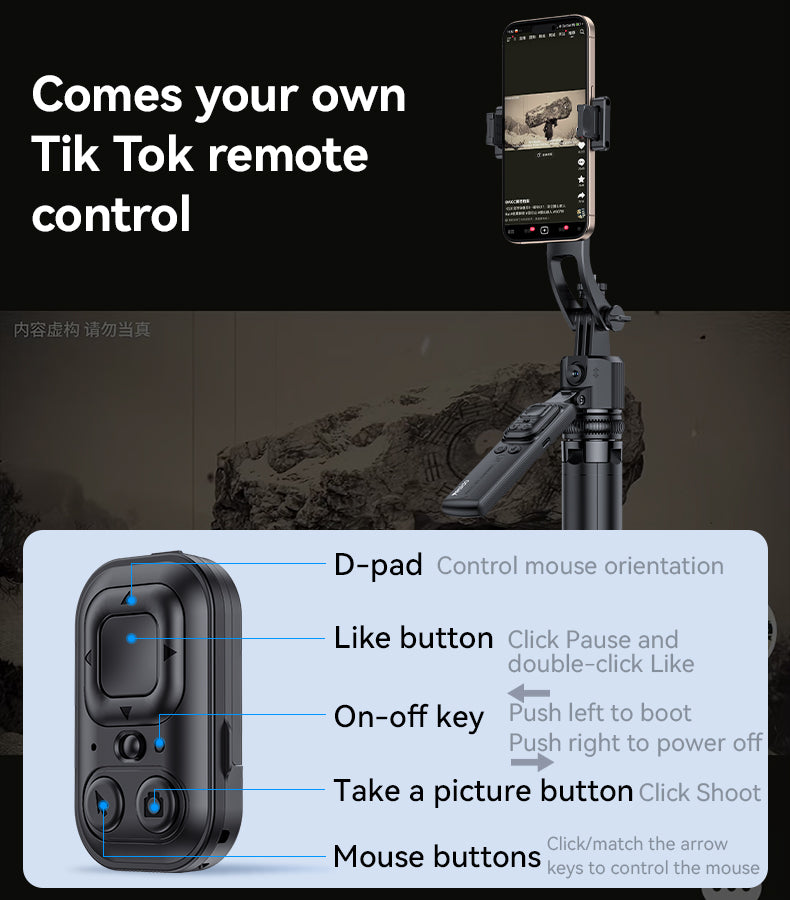 YESIDO SF23 360 Degree AI Face Tracking Tripod