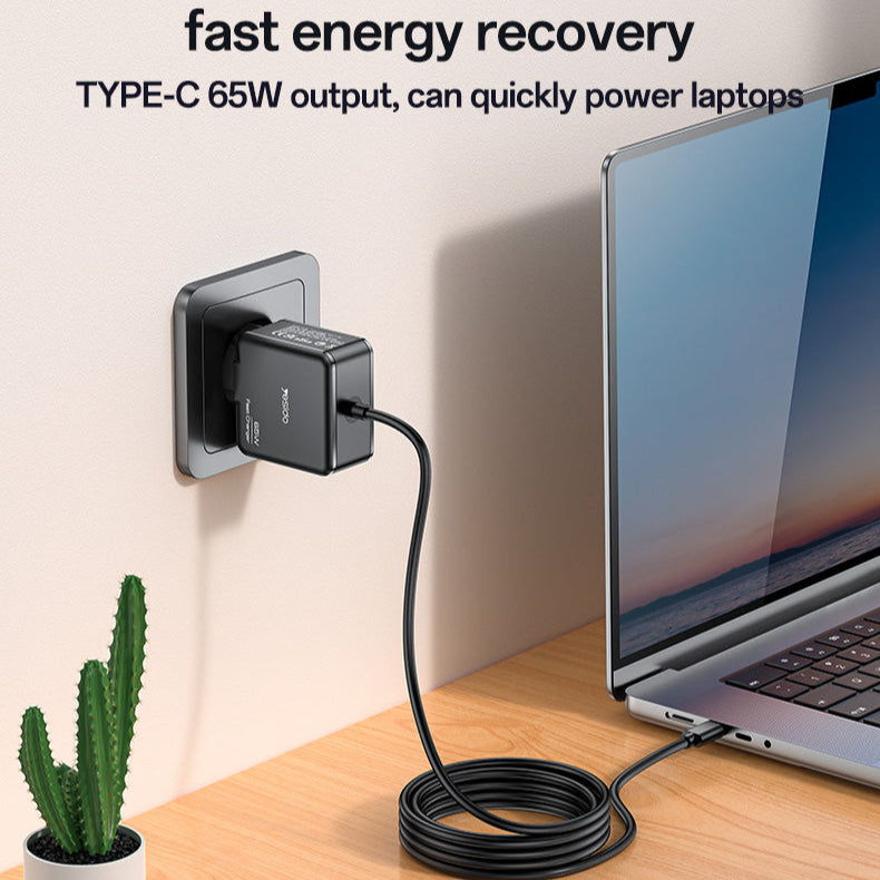 Yesido YC75 65W Type-C Laptop GaN Charger