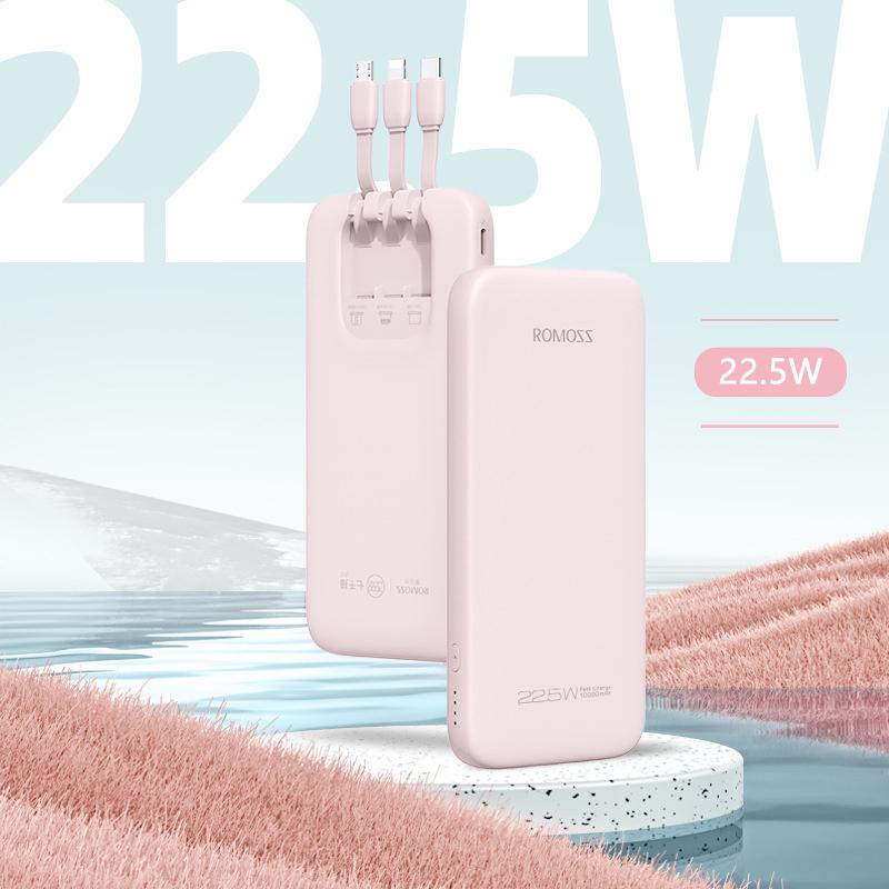 Romoss Power Bank 10000mAh 15W PNK