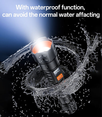 YESIDO TC10 Rechargeable LED Flashlight – Black