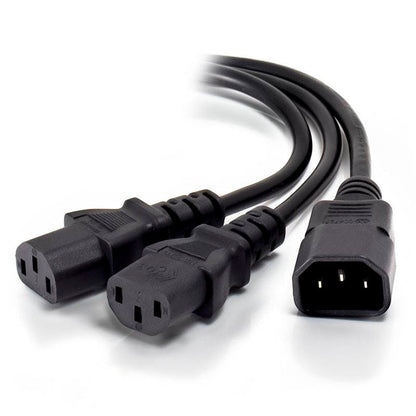 Pollen Power Cord Splitter, C14 to 2x C13 - 1.5m
