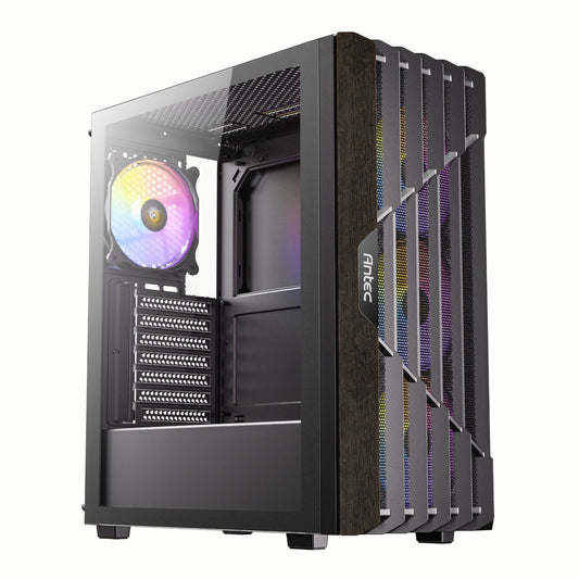 Antec AX63 Wood ARGB ATX Mid Tower Gaming Chassis