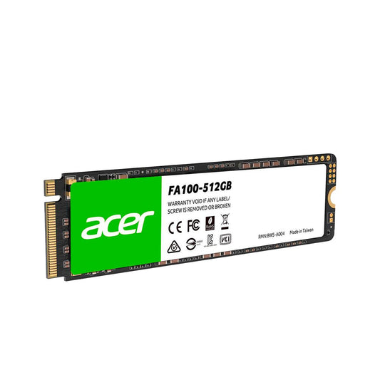 ACER M.2 NVME PCIE GEN3 X 4 SSD - 512GB