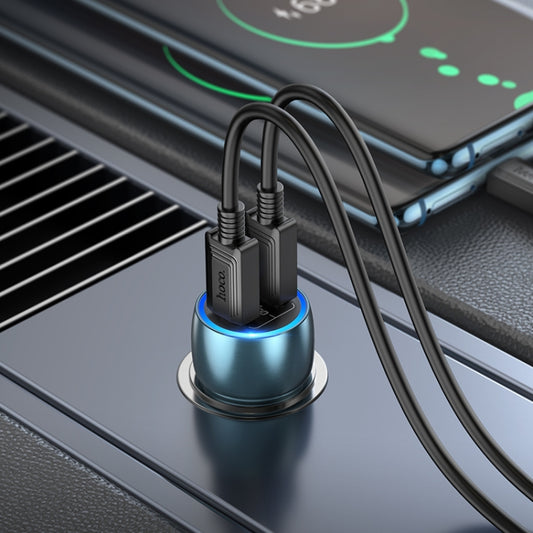 Hoco Car charger Z48 40W cable set Type C - iP 1m