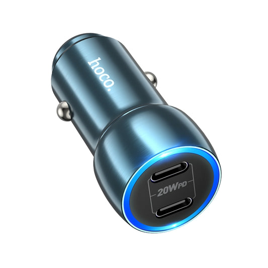 Hoco Car charger Z48 40W cable set Type C - iP 1m