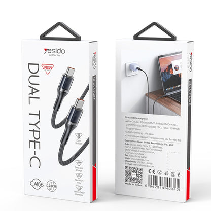 YESIDO CA166 Type-C  Charge & Data Cable - 240W