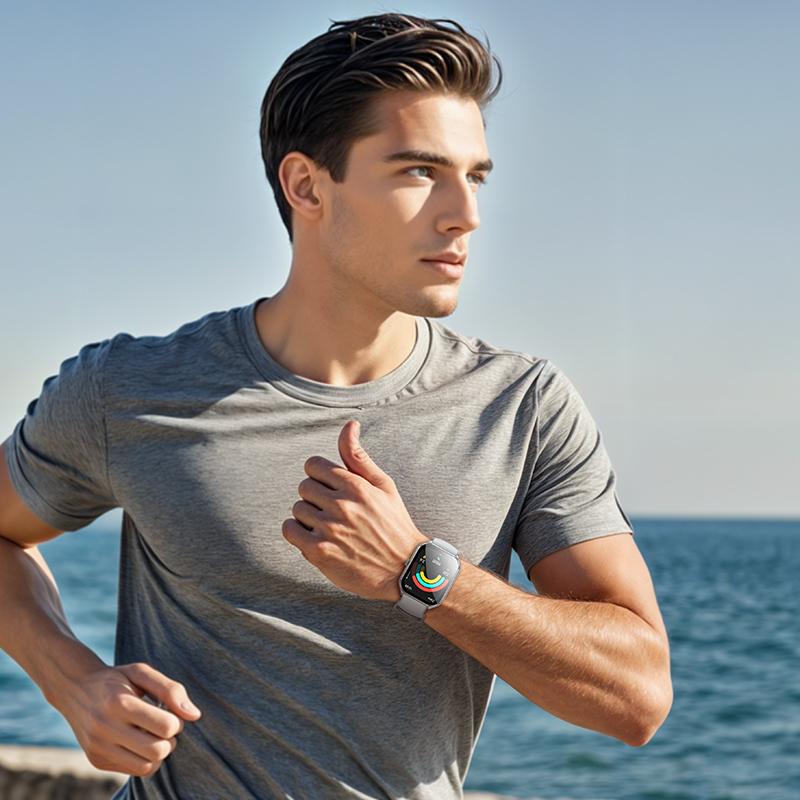 Hoco Y28 Smart Watch Bluetooth 5.3, AMOLED Display & IP68 Waterproof