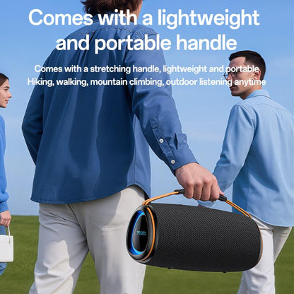 Yesido YSW38 30W Dual-Channel Stereo Outdoor Bluetooth Speaker(Black)