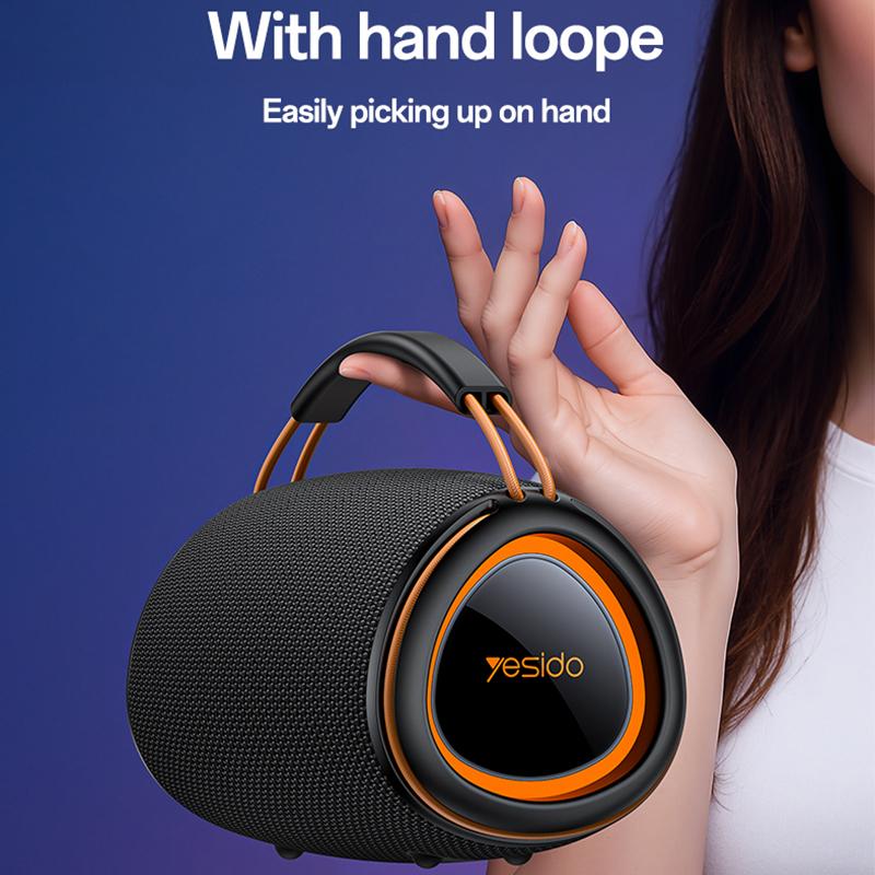 Yesido YSW39 20W Outdoor Portable Bluetooth Speaker(Black)
