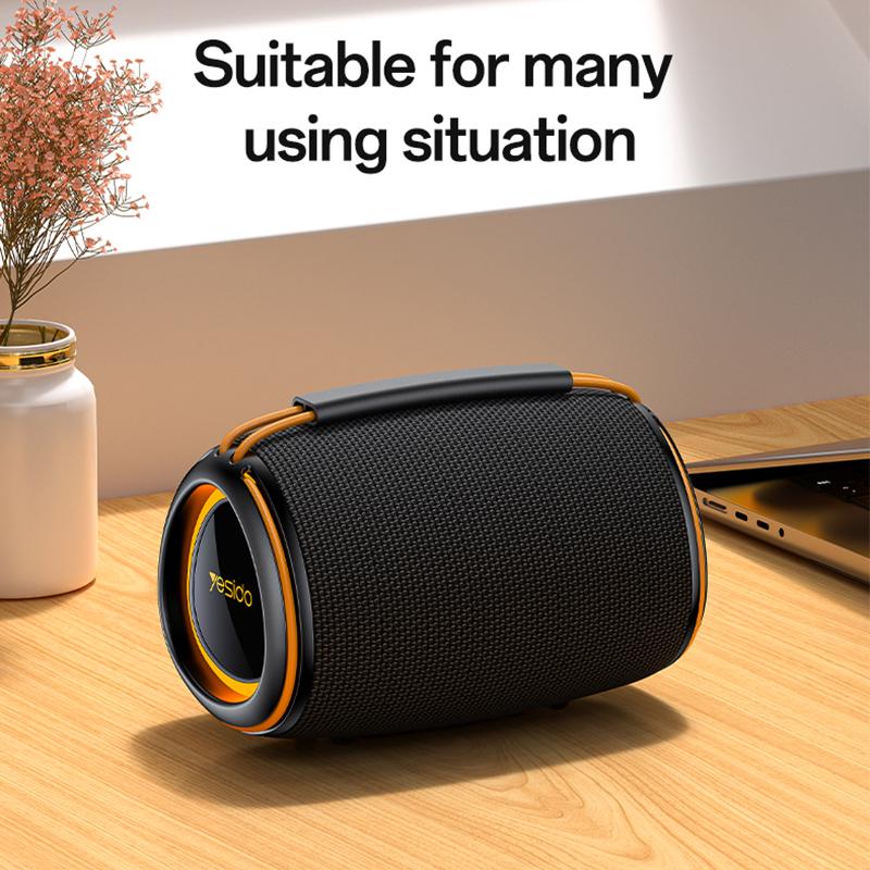 Yesido YSW39 20W Outdoor Portable Bluetooth Speaker(Black)