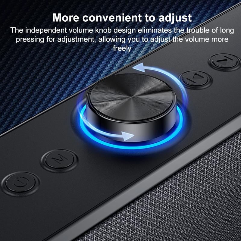 Yesido YSW42 20W Desktop Wireless Bluetooth Speaker(Black)