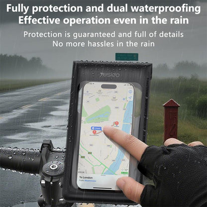 Yesido C333 Double-layer Sealed Waterproof Bag Cycling Phone Holder