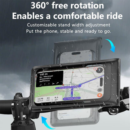 Yesido C333 Double-layer Sealed Waterproof Bag Cycling Phone Holder