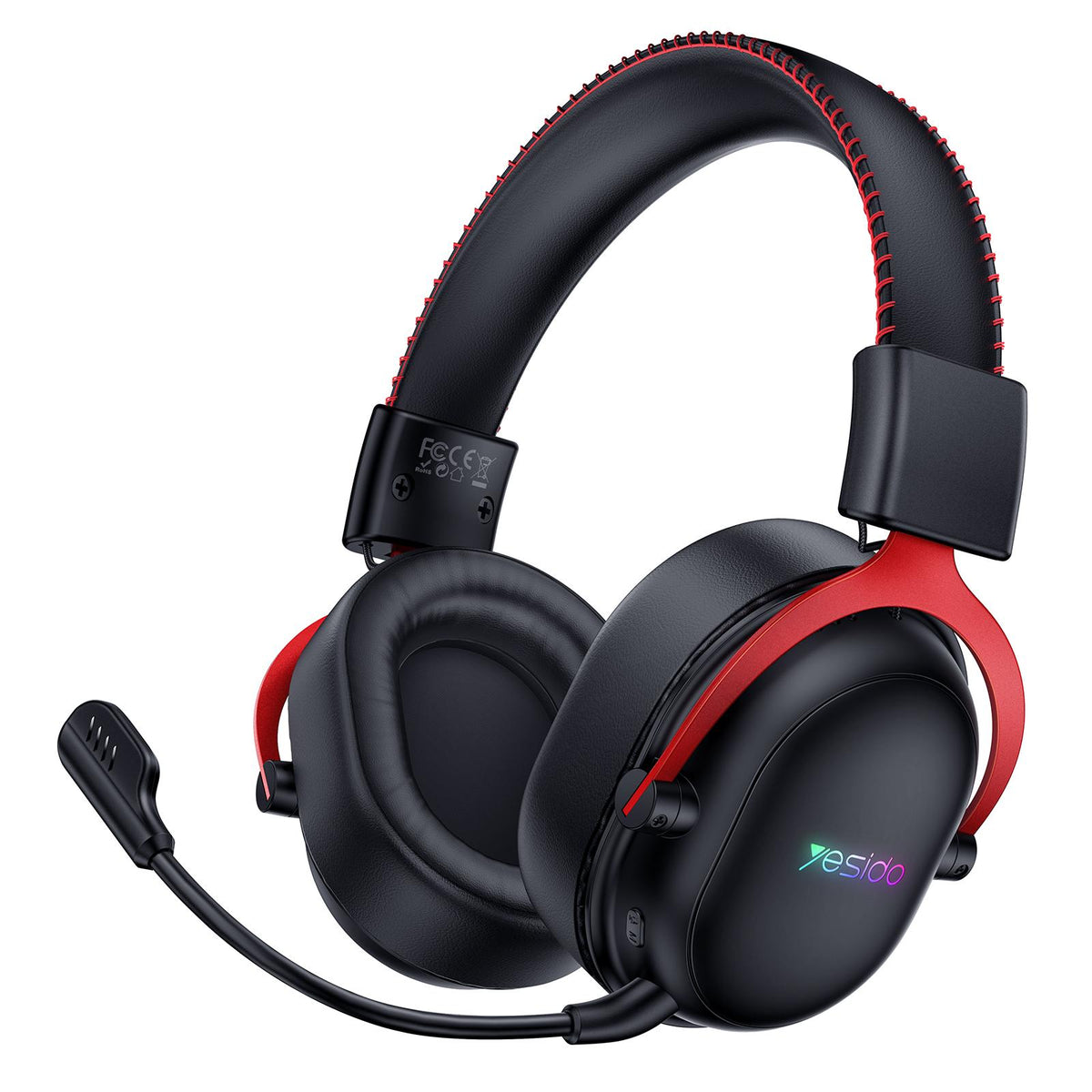 Yesido EK07 Three-mode E-sports Gaming RGB Headset