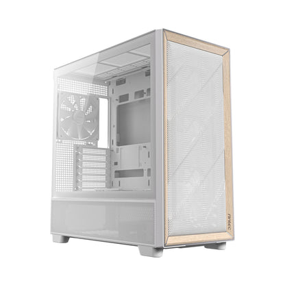 Antec FLUX Mid-Tower E-ATX Gaming Chassis Wood Front Panel