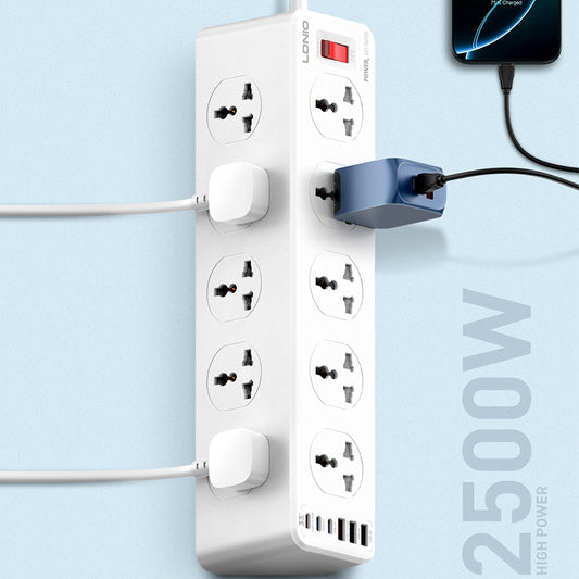 LDNIO SC10610C 10 Outlet Power Strip with 6 USB Ports