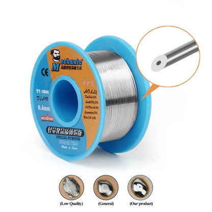 MECHANIC TY-V866 Mild Rosin Core Solder wire 183°C Melting Point