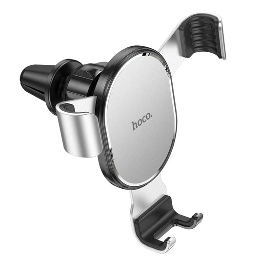 Hoco CA56 Plus Metal In Car Holder - Silver