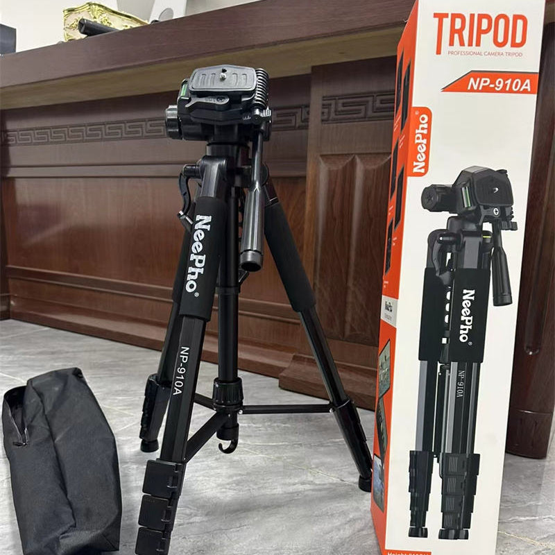 Neepho NP-910A 2m Camera Tripod Pro Heavy Duty Video Camcorder Tripod Stand