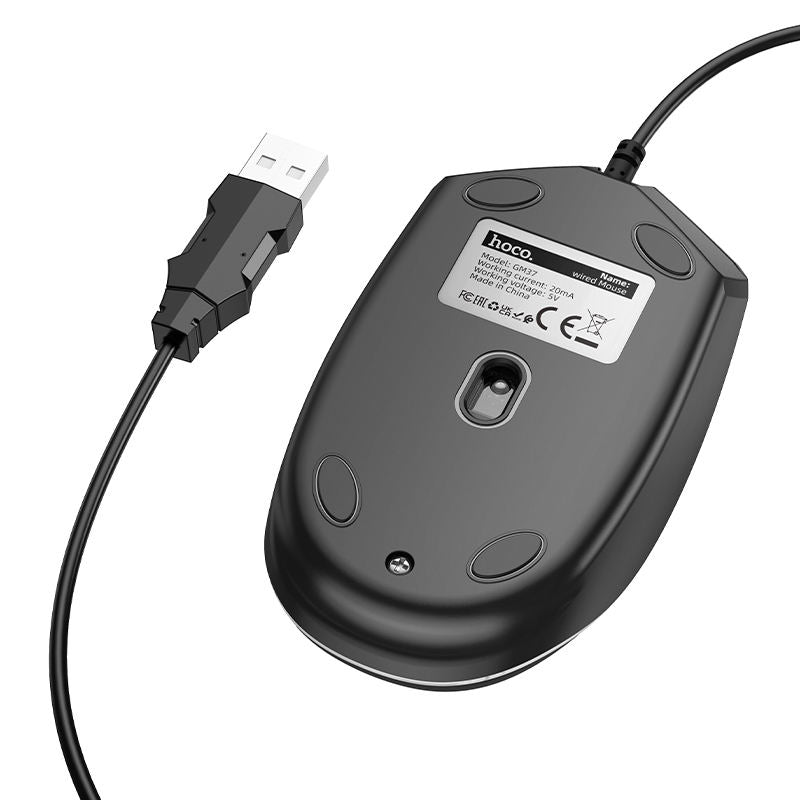Hoco GM37 Office/Gaming Wired Mouse