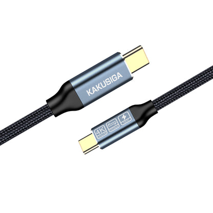 KSC-988 USB 3.2 Gen2, 20Gbps, 100W (4K@60Hz) Charging Cable - 2m