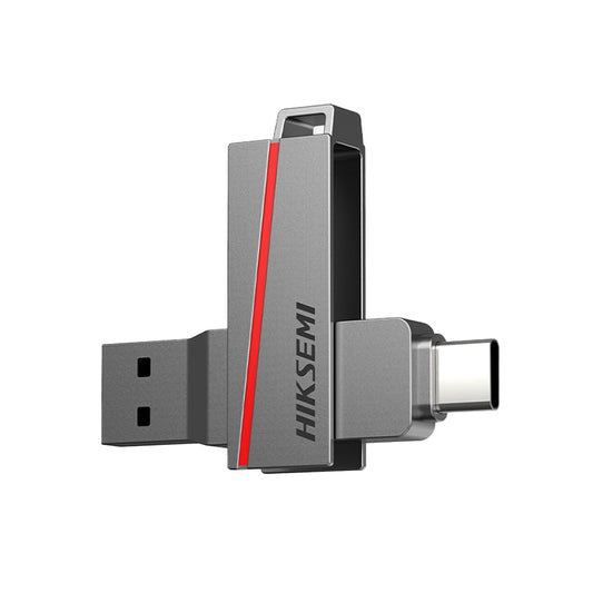 HIKSEMI Dual Slim 128GB USB3.2 Flash Drive HS-USB-E307C