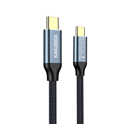 KSC-988 USB 3.2 Gen2, 20Gbps, 100W (4K@60Hz) Charging Cable - 2m