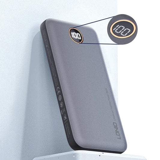 LDNIO PQ10 10000mah 22.5W Fast Charging Portable Power Bank