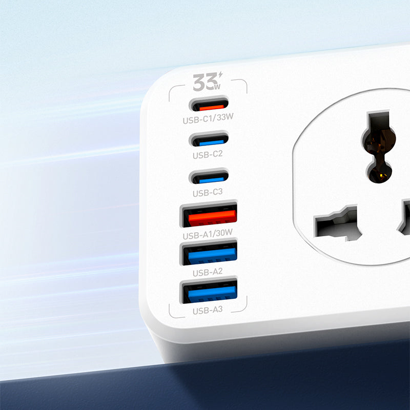LDNIO SC10610C 10 Outlet Power Strip with 6 USB Ports
