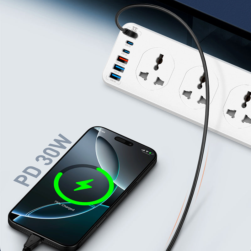 LDNIO SC10610C 10 Outlet Power Strip with 6 USB Ports