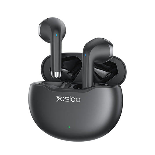 Yesido TWS21 Wireless Bluetooth Earphone with Charging Case - Black