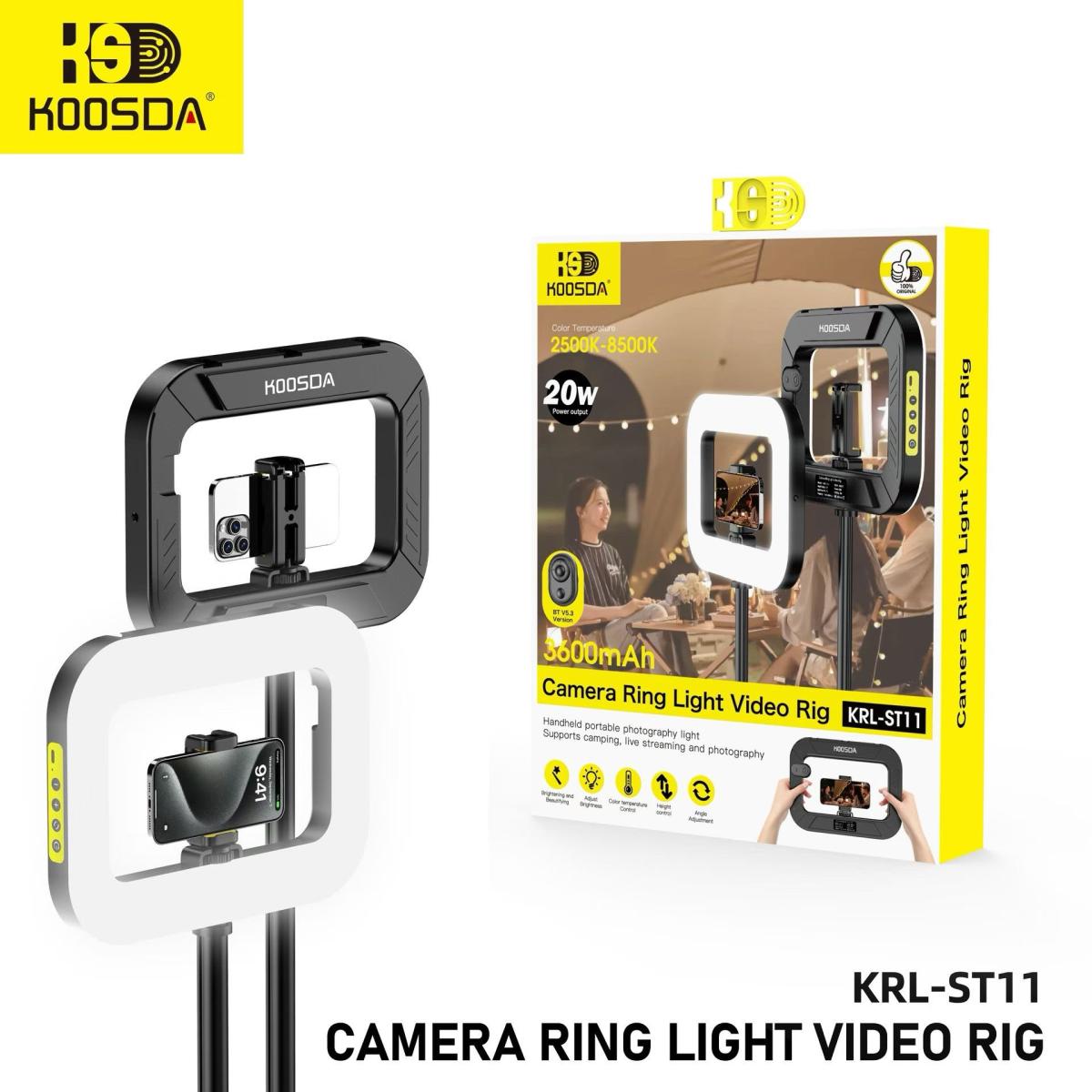 Koosda KRL- ST11 Ring Light