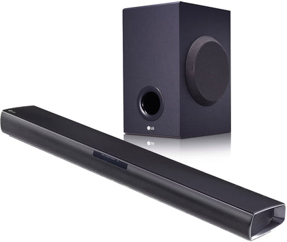 LG SQC1 2.1 Channel Sound Bar with Wireless Subwoofer