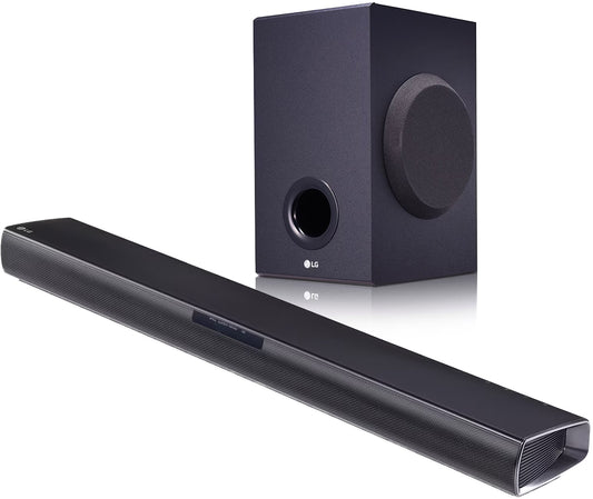 LG SQC1 2.1 Channel Sound Bar with Wireless Subwoofer