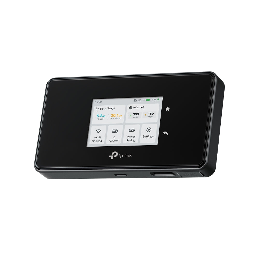 TP-LINK M8550 | 5G TRI-BAND MOBILE WI-FI Router - 32 Devices