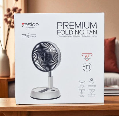 YESIDO YF11 Premium Rechargable Folding  Portable Fan