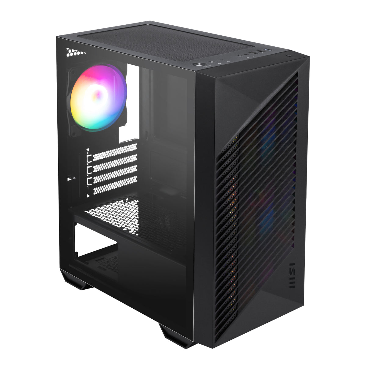 MSI PRO FORGE M050A Micro-ATX Gaming Chassis – Black