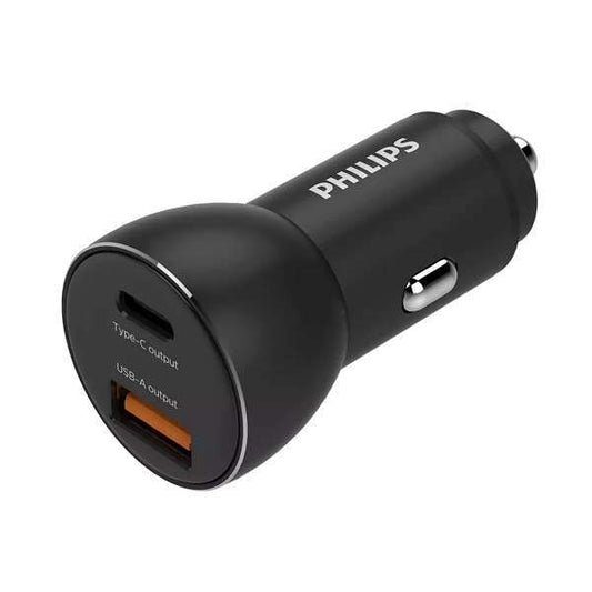 Philips Dual Port Car Charger - 36w