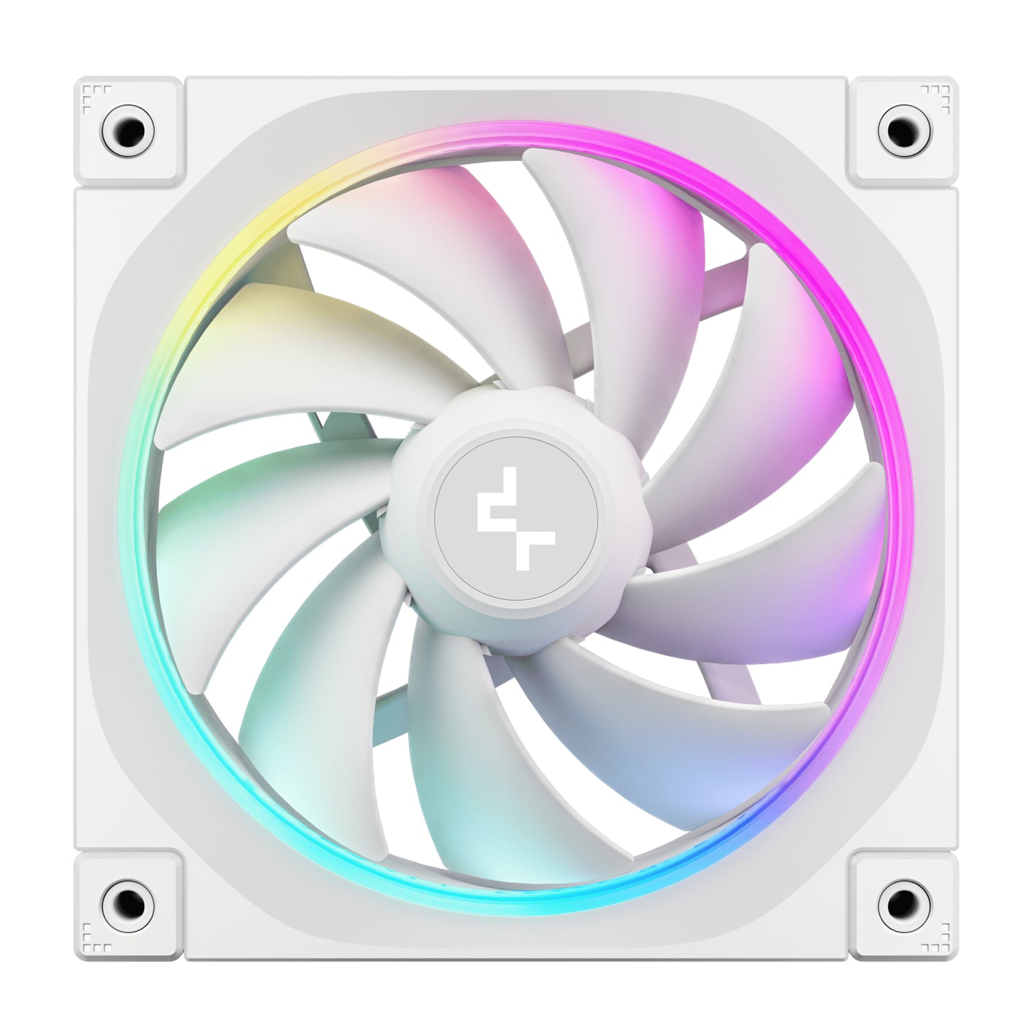 DeepCool FL12 3-in-1 ARGB 120mm Fan 3 Pack – White